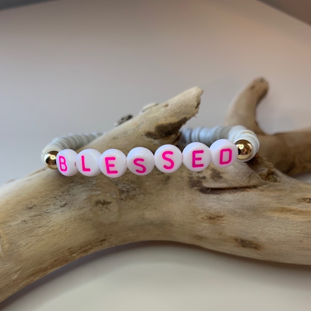 Heishi bracelet handmade❤️